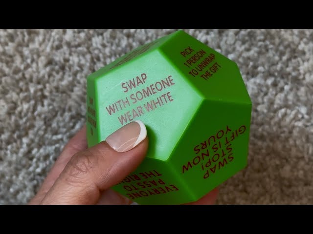 Swap Gift Exchange Dice Review | Christmas Family Party Dice Game for Holiday Fun