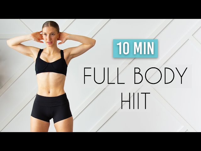 10 min FULL BODY HIIT (Apartment Friendly Fat Burn)