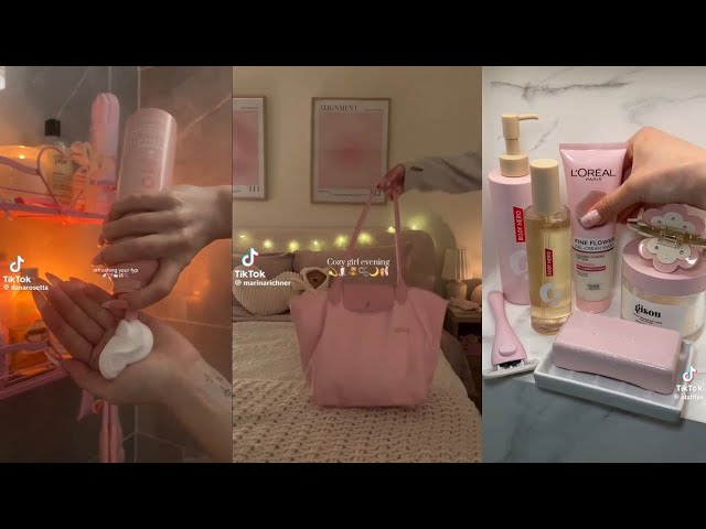 🌸night routine✨ TikTok compilation 