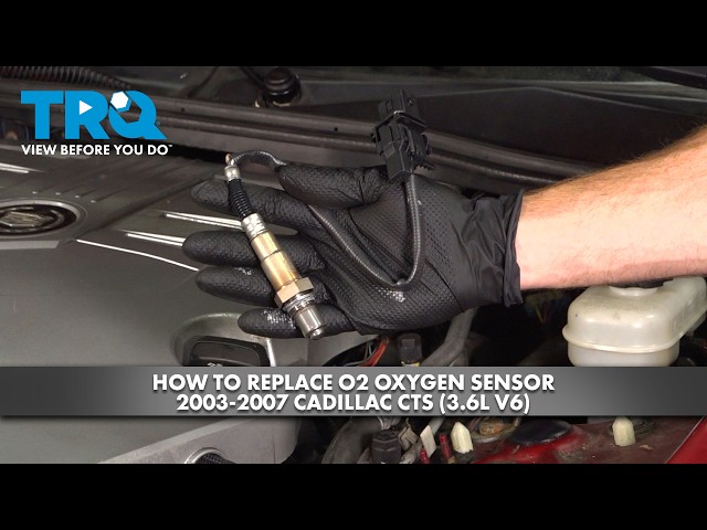 How to replace O2 Oxygen Sensor 2003-2007 Cadillac CTS 3.6L V6