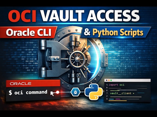 Oracle Cloud -  Vault creation & access through CLI and Python scripts through Linux cloud VM.
