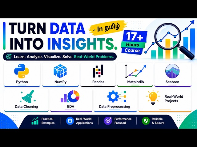 Data Analysis with Python in தமிழ் | Part 1