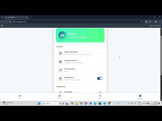 Loan Tracker Project | MERN Stack | React, Node.js, MongoDB | Full Stack Project Demo