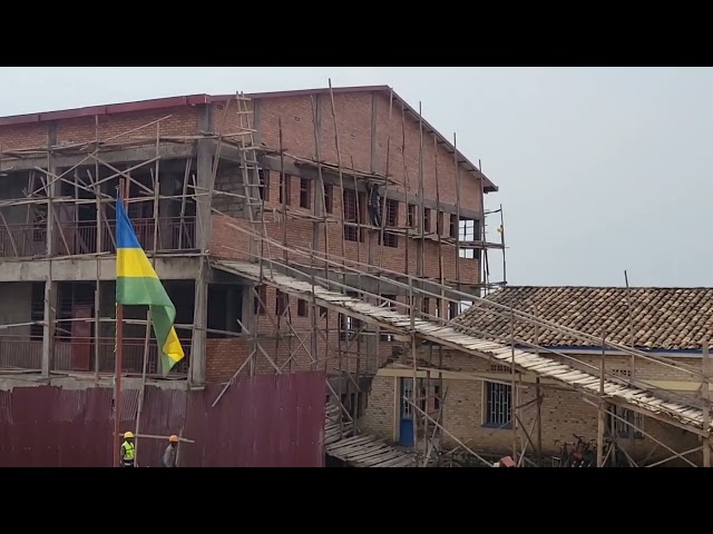 Bright Future Academy High School Building Project in Rwanda progress August 2025