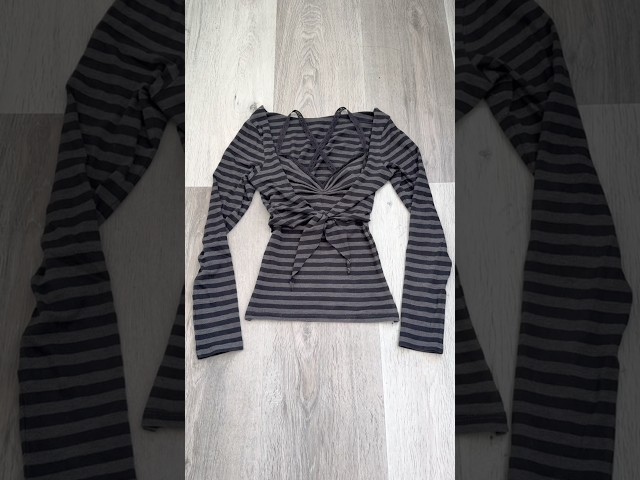 Downsize t shirt dress into bolero top set #thriftflip #sewing #upcycling #diyfashion idea tutorial