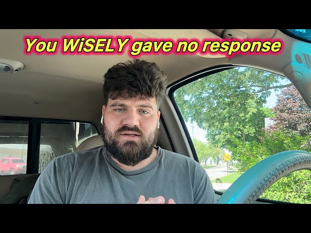 They wanted you to react in an ugly way ( unprovokable )