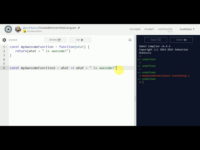 Converting a function to an arrow function in Javascript