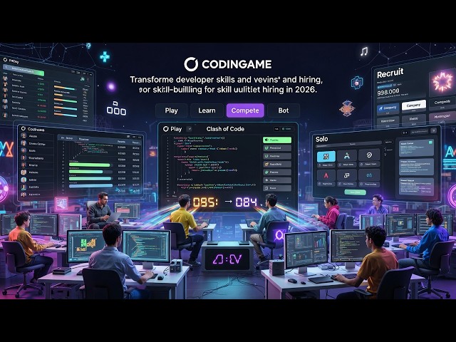 Codingame: Turn Learning & Hiring into Addictive Coding Games – 2026 Overview