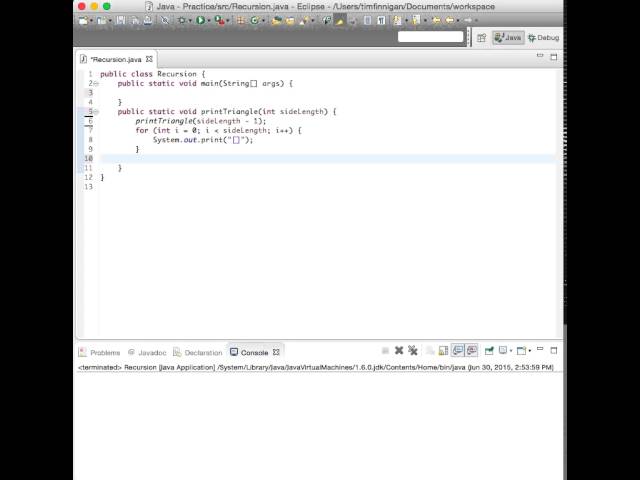 Recursive Method (Java)