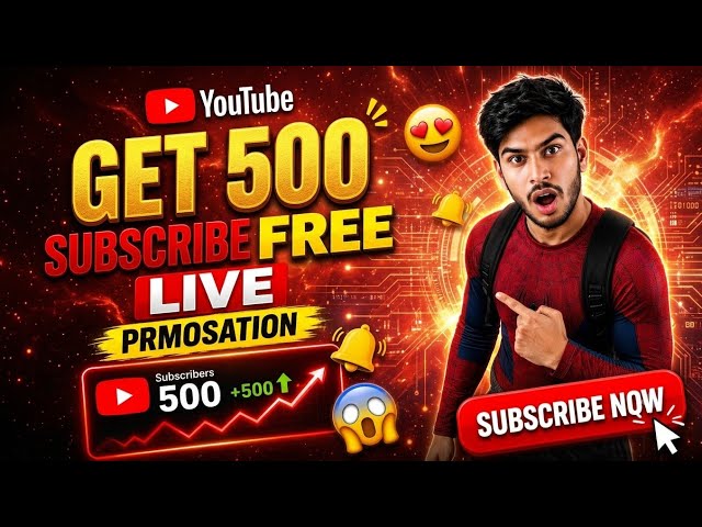 Free Promotion Get 🚀 1000 Subscriber Free 🤫 | Live Promotion 🤑 Channel Checking ‎📈