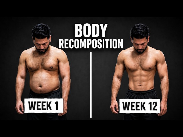 Body Recomposition: The Science of Losing Fat & Building Muscle Together (Science Explained)