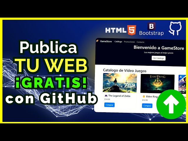 ✅ How to Publish Your Website on GitHub Pages for FREE 🌐 (HTML + Bootstrap)