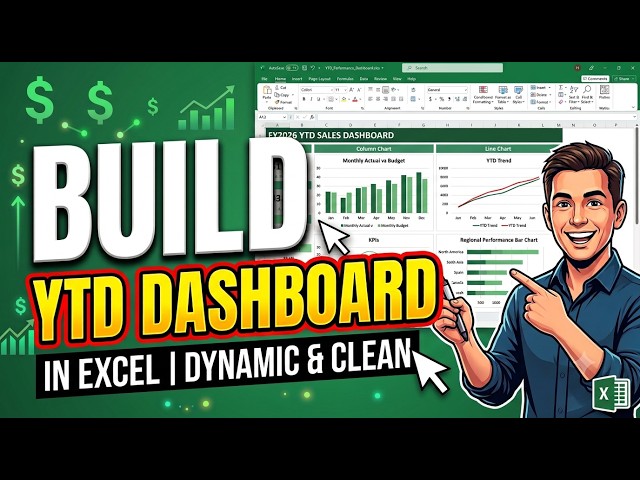 Build A Year-to-Date (YTD) Dashboard in Excel
