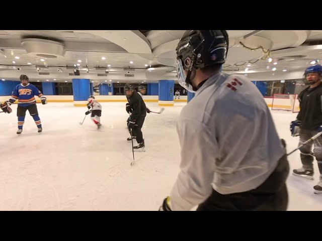 2024-12-15 - AMC Scrimmage - insta360x4 360 8K 1hr Ice Hockey
