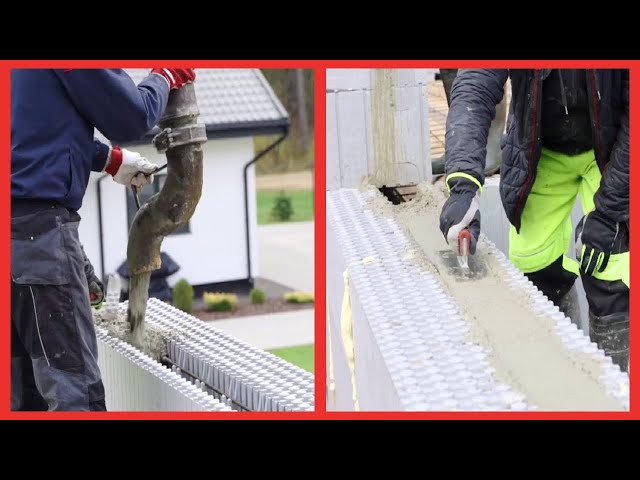 Workers use construction technologies that you have never seen