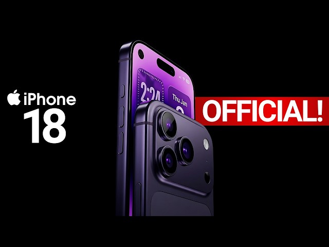 iPhone 18 Pro Max - IT'S ALL HERE!