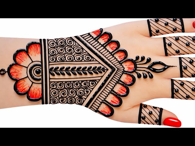 Latest Simple Mehandi design for hands| Easy Mehndi designs| Stylish Mehandi ka design|Mehendi Henna