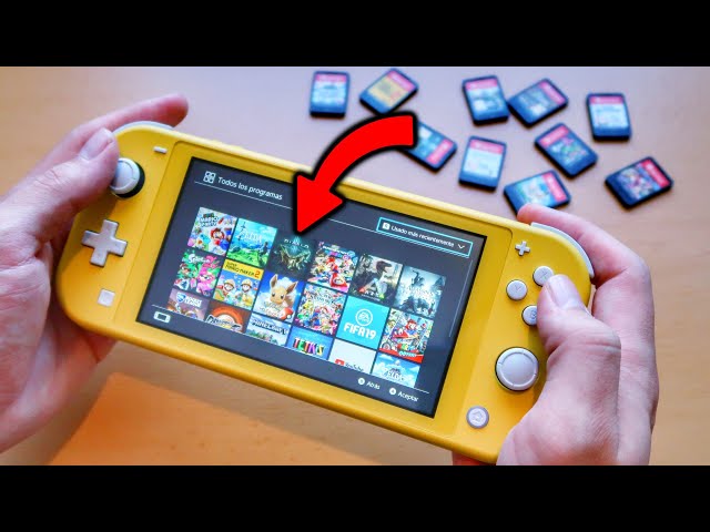 probando 10 JUEGOS en mi Nintendo SWITCH LITE 😈