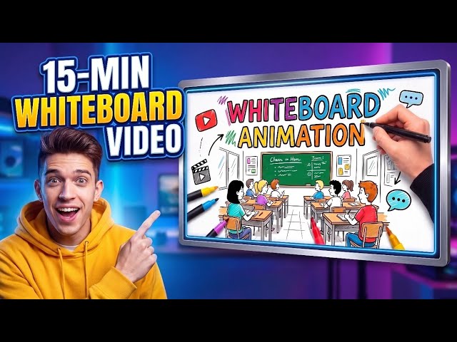 I Created a 15-Minute Whiteboard Explainer Video with AI | Golpo AI