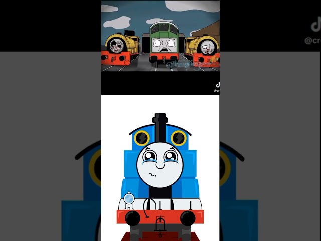 Thomas sad for Sodor Fallout 😱 #thomasanimation