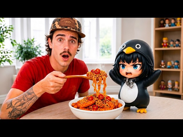 What Happens If Gugugaga Penguin Eats This? 🐧 (REAL LIFE!) 😱  Mr Exotic, Please Help! 🚨