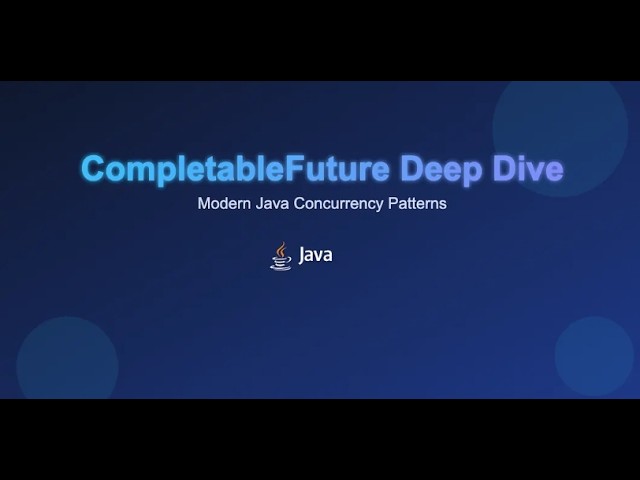 Java Completable Future Deep Dive