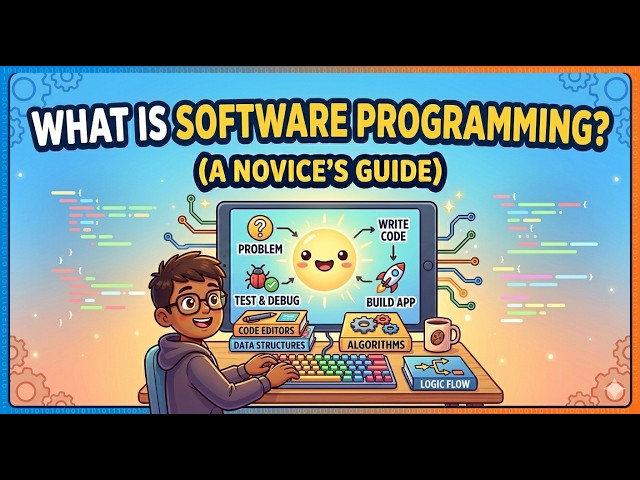 What is software programming with simple video explainer