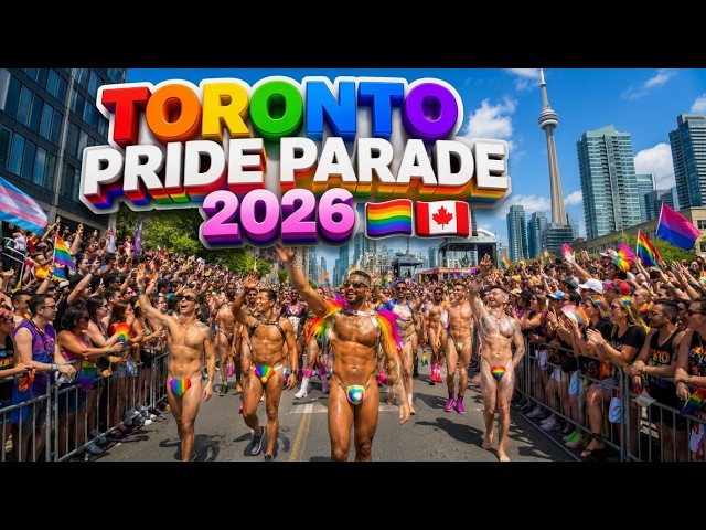 TORONTO PRIDE PARADE 2026 🌈🇨🇦 | Canada’s BIGGEST Pride Celebration in Downtown Toronto