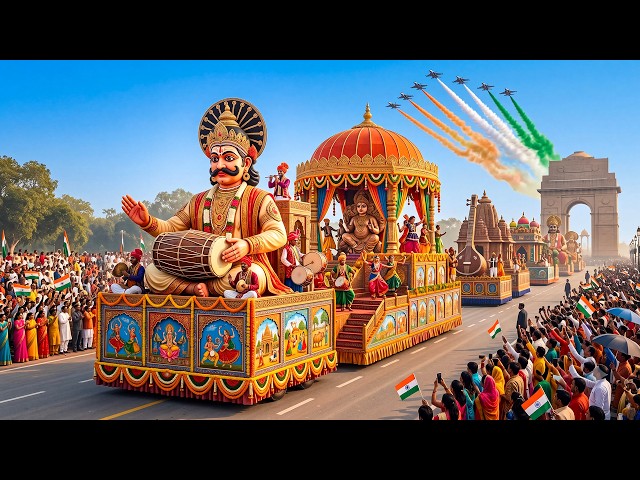 🔴 EN DIRECTO: Desfile del Día de la República de la India en Nueva Delhi: Grandes carrozas cultural