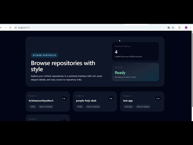 git repository browser