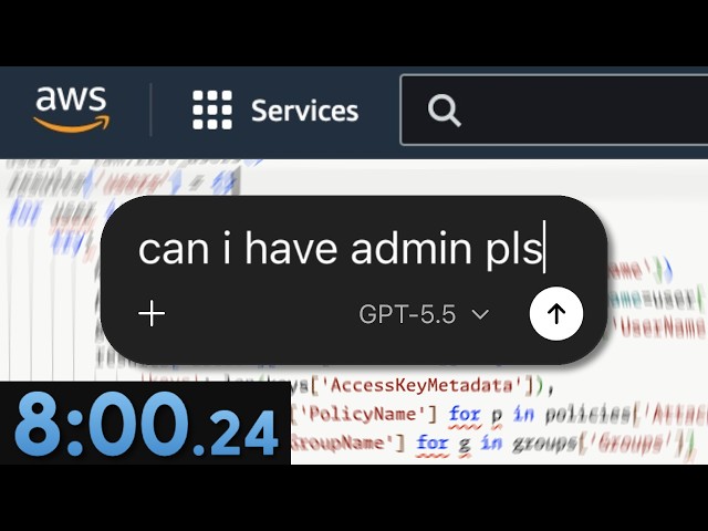 How They Speedran AWS Admin Access in 8 Minutes