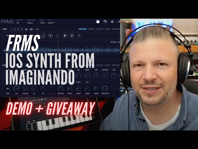FRMS granular iOS synth from Imaginando + giveaway