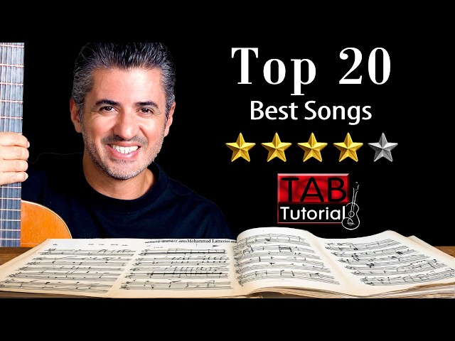 🔥Top 20🔥 Fingerstyle Songs | Beautiful Acoustic Guitar Tutorial + TAB