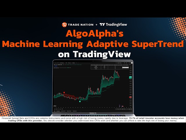 AlgoAlpha's Machine Learning Adaptive SuperTrend on TradingView