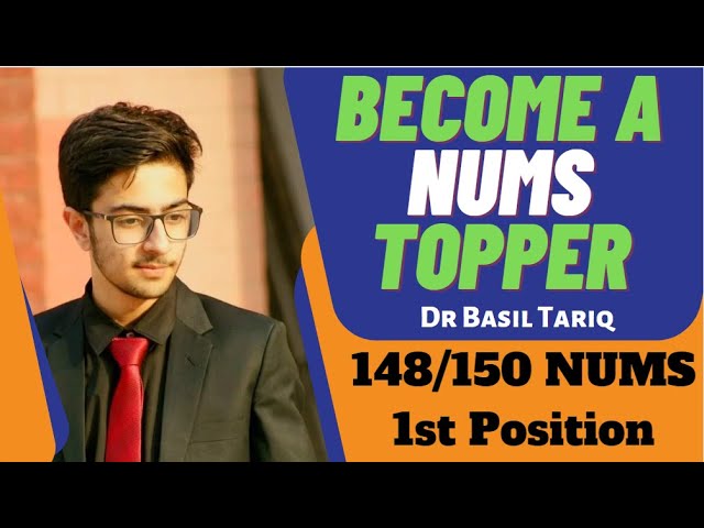 Score 150/150 In NUMS MDCAT 2025 | Complete Topper Guide Is Here! @drhamzaashraf