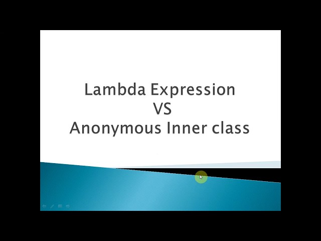 Lambda vs Anonymous inner class in Java?