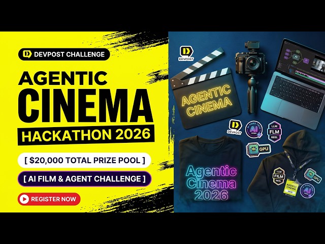 🎬 Agentic Cinema Hackathon 2026 🤖 Google Cloud + Gemini AI | Build Next-Gen Autonomous AI Agents