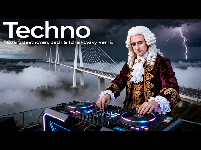Mozart vs Beethoven vs Bach vs Tchaikovsky | Epic Techno Classical Mix