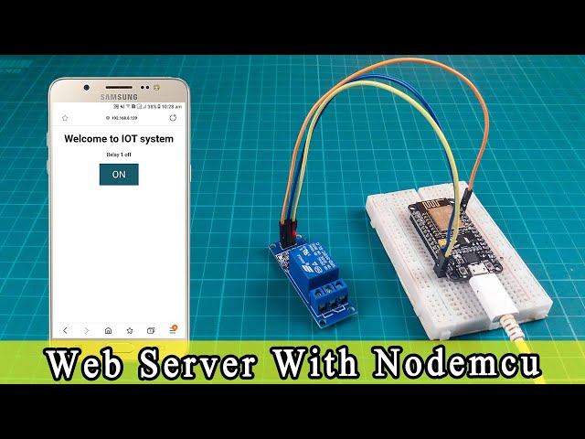ESP8266 NODEMCU WEB SERVER | ESP8266 NODEMCU WEB SERVER Tutorial using Relay Module [Full Guide]