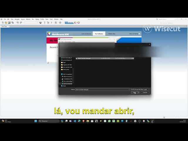 Como Resolver Problemas de Conexão SSH no NetBeans com Chaves da AWS