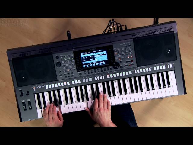 Kraft Music - Yamaha PSR-S770 Arranger Demo with Blake Angelos