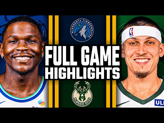 Minnesota Timberwolves vs Milwaukee Bucks - FULL GAME HIGHLIGHTS | October 5, 2026 NBA Preseason