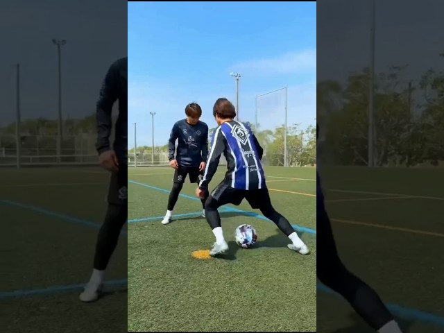 trap skills football #tutorial #skill #soccer #football #short #video #youtubeshorts #fliptrends #⚽
