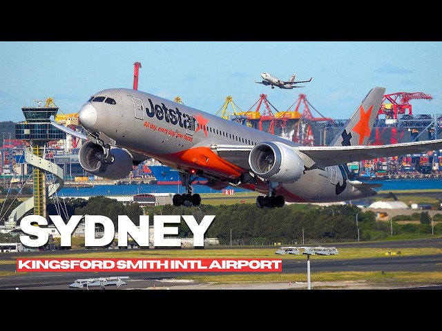 🇦🇺✈️ IMPRESIONANTES AVIONES DE AUSTRALIA | Avistamiento de aviones en el aeropuerto de Sídney