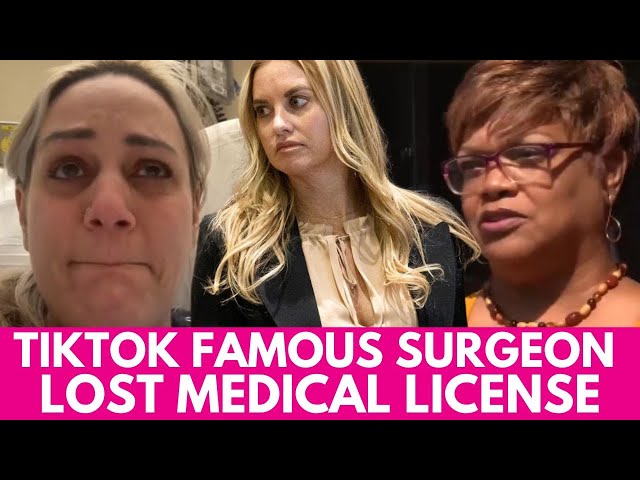 Famous Tik Tok Doctor Lost Medical License in Ohio | The Truth About Dr. Roxy BBL & Other Surgeries