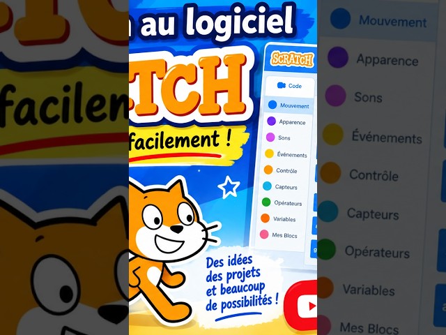 Logiciel Scratch !Nous partons à la découverte de Scratch!