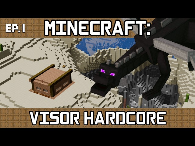 I HATE TREES | Minecraft Visor Mod Hardcore | Ep 1