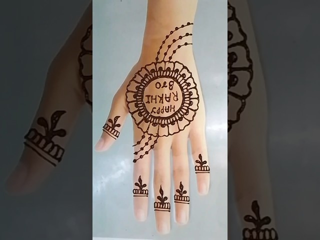easy mehndi design #creativehenna #shorts #henna #trendingshorts #viral