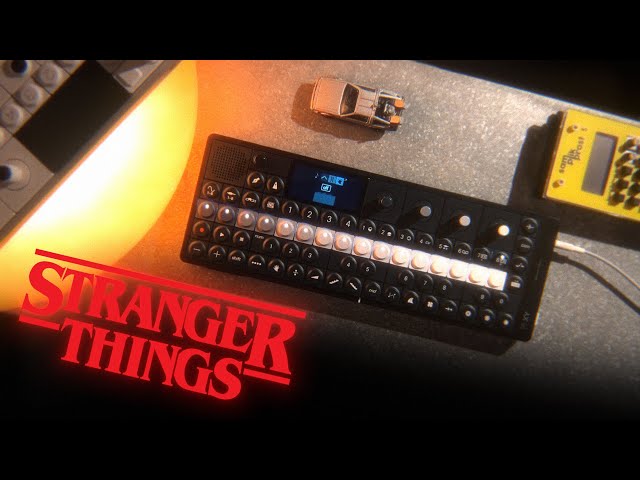 Stranger Things theme (cover) OP-XY teenage engineering