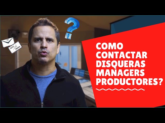 Como CONTACTAR DISQUERAS ☎️ (Discograficas) managers, productores y como NO hacerlo!!!🖐🏼3 tips